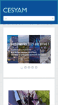 Mobile Screenshot of cesyam.fr